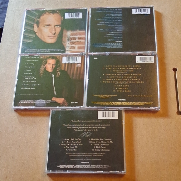 Michael Bolton CD Lot - Five Albums - Brown, Green, Gold, White - Picture 2 of 13